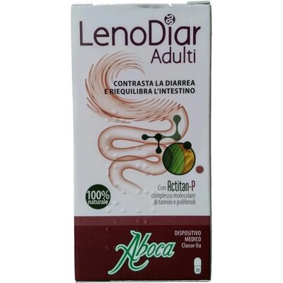 Aboca Lenodiar - Erwachsene Durchfallhilfe - Darmbalance - 20 Kapseln Aboca Lenodiar - Erwachsene Durchfallhilfe - Darmbalance - 20 Kapseln