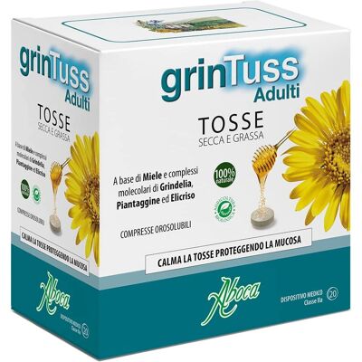 Sciroppo di Miele Biologico e Estratti di Piante Aboca - 20 Compresse Orosolubili Sciroppo di Miele Biologico e Estratti di Piante Aboca - 20 Compresse Orosolubili