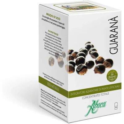 Aboca Guarana Concentrato Totale - Stimolante del metabolismo 50 Capsule Aboca Guarana Concentrato Totale - Stimolante del metabolismo 50 Capsule