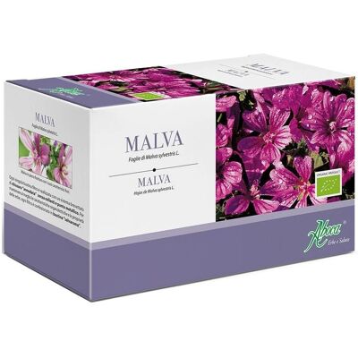 Thé à la Mauve Aboca - Apaisant & Hydratant - 20 Sachets - Publicité Thé à la Mauve Aboca - Apaisant & Hydratant - 20 Sachets - Publicité