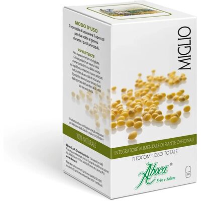 Aboca Miglio Support per Capelli e Unghie - Integratore Aboca Miglio Support per Capelli e Unghie - Integratore
