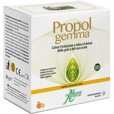 Aboca Propolgemma Adulti Sollievo Agrumi - Compresse Orali Aboca Propolgemma Adulti Sollievo Agrumi - Compresse Orali