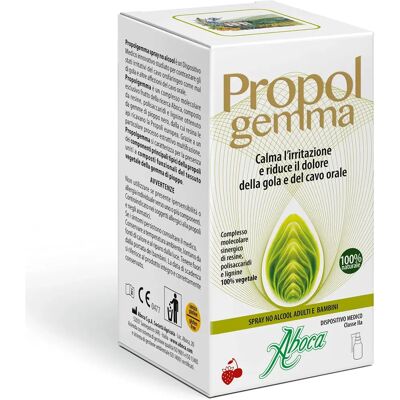 Spray di Propoli Aboca Senza Alcool - Calma Mal di Gola Spray di Propoli Aboca Senza Alcool - Calma Mal di Gola