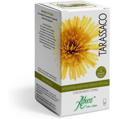Aboca Concentrato di Tarassaco Totale - 50 Capsule - Detox & Drain Aboca Concentrato di Tarassaco Totale - 50 Capsule - Detox & Drain