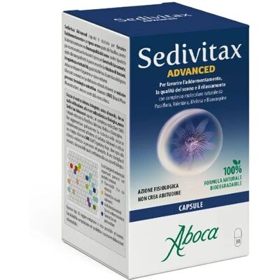 Aboca Sedivitax Advanced - Integratore per sonno e relax Aboca Sedivitax Advanced - Integratore per sonno e relax