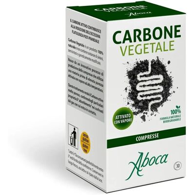 Aboca Carbone Vegetale - Integratore digestivo - 30 Compresse Aboca Carbone Vegetale - Integratore digestivo - 30 Compresse