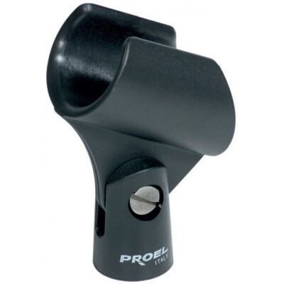 Proel APM25 Grande pince micro en ABS - Accessoire microphone - Publicité Proel APM25 Grande pince micro en ABS - Accessoire microphone - Publicité