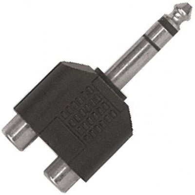 Proel - AT250 - 2x RCA - 6.3 mm - Adattatore di cavo Proel - AT250 - 2x RCA - 6.3 mm - Adattatore di cavo