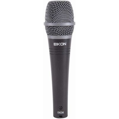 Microfono Vocale EIKON EKD8 - Supercardioide - 50Hz-18kHz - 137dB SPL Microfono Vocale EIKON EKD8 - Supercardioide - 50Hz-18kHz - 137dB SPL