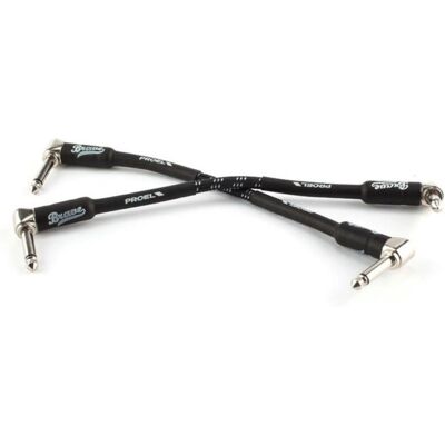Proel - BRV130LU015BW - 0.15 m - 6.35 mm - Cable de instrumento Proel - BRV130LU015BW - 0.15 m - 6.35 mm - Cable de instrumento