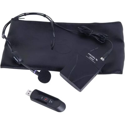 Sistema inalámbrico USB Proel U24B - Micrófono Sistema inalámbrico USB Proel U24B - Micrófono
