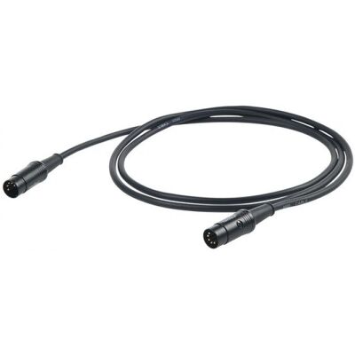 Proel CHL400LU3 Audiokabel - 3m XLR (5-pol) Schwarz Proel CHL400LU3 Audiokabel - 3m XLR (5-pol) Schwarz