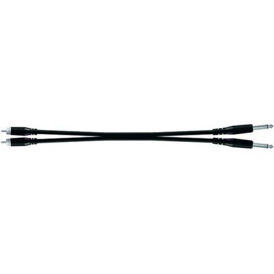 Cavo audio Proel BULK555LU18 - 1,8 m - Nero - Connettore RCA Cavo audio Proel BULK555LU18 - 1,8 m - Nero - Connettore RCA