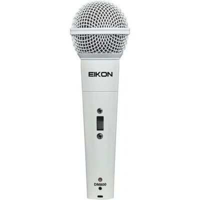 Microfono Dinamico Eikon DM800WH - Voce palco - Bianco Microfono Dinamico Eikon DM800WH - Voce palco - Bianco