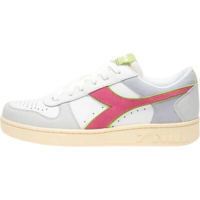 Diadora - Magic Basket Low Wn - 501.178554 01 - White/Lunar rock - Zapatos Diadora - Magic Basket Low Wn - 501.178554 01 - White/Lunar rock - Zapatos