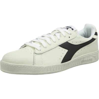 Diadora Wit Zwart Game Low Waxed Trainers - Trainers Diadora Wit Zwart Game Low Waxed Trainers - Trainers