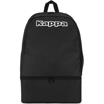 Zaino Kappa Nero - Stile e funzionalità con scomparto scarpe Zaino Kappa Nero - Stile e funzionalità con scomparto scarpe