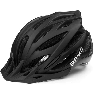Briko Morgan Matt Black L - Casco Briko Morgan Matt Black L - Casco