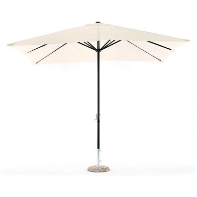 SAL MAR - Ombrellone garden 3x2 - Ecru - Aluminium 38mm - Ombrello da giardino SAL MAR - Ombrellone garden 3x2 - Ecru - Aluminium 38mm - Ombrello da giardino