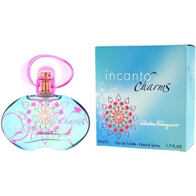 Salvatore Ferragamo Incanto Charms Eau de Toilette - Kwiatowy, 50ml Salvatore Ferragamo Incanto Charms Eau de Toilette - Kwiatowy, 50ml