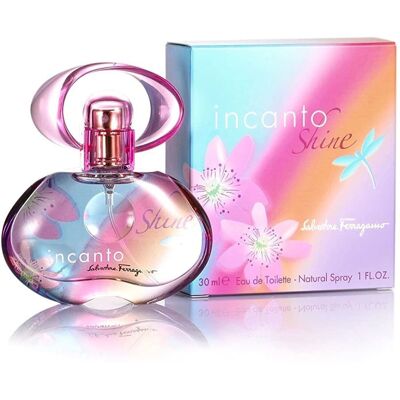 Salvatore Ferragamo Incanto Shine Eau De Toilette Spray - Nainen 30ml Salvatore Ferragamo Incanto Shine Eau De Toilette Spray - Nainen 30ml