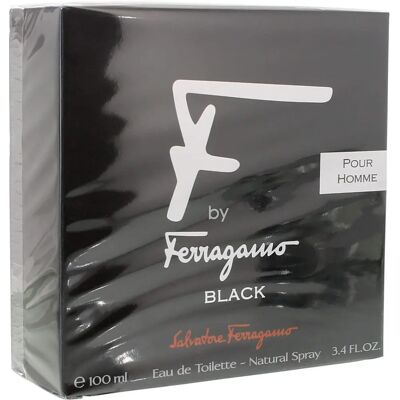 Salvatore Ferragamo F Black Eau De Toilette - Men - 3.4 Oz Salvatore Ferragamo F Black Eau De Toilette - Men - 3.4 Oz