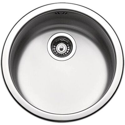 Lavello Circolare in Acciaio Inox Apell CIVI - 435mm - Una Vasca - Finitura Moderna Lavello Circolare in Acciaio Inox Apell CIVI - 435mm - Una Vasca - Finitura Moderna