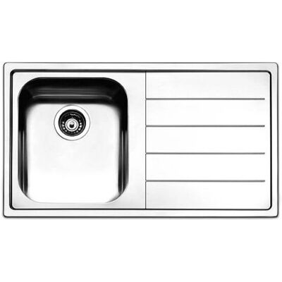 Lavello da Cucina in Acciaio Inox Apell - 86x50cm - Design Moderno Lavello da Cucina in Acciaio Inox Apell - 86x50cm - Design Moderno