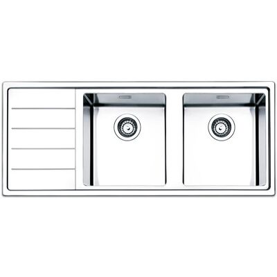 Lavello da Cucina in Acciaio Inox Apell LNP1162ILBC - 2 Vasche Lavello da Cucina in Acciaio Inox Apell LNP1162ILBC - 2 Vasche