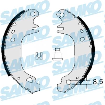 SAMKO 83110 - Pinzas de freno SAMKO 83110 - Pinzas de freno