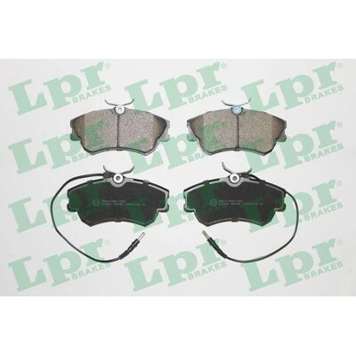 LPR Renault Espace 05P750 Brake Pads Set - Front LPR Renault Espace 05P750 Brake Pads Set - Front