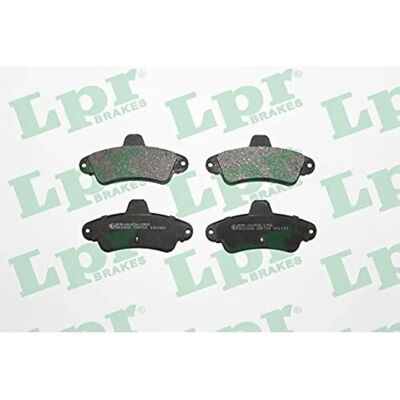 Conjunto de Pastilhas de Freio Traseiras LPR para Ford Cougar Mondeo Conjunto de Pastilhas de Freio Traseiras LPR para Ford Cougar Mondeo