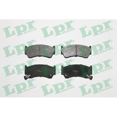 LPR Nissan 200sx Foraksel Bremseklodser - Bremsesystem LPR Nissan 200sx Foraksel Bremseklodser - Bremsesystem