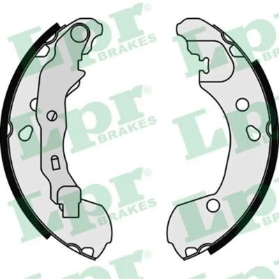 Kit de Zapatas de Freno Lada Vesta Nissan Micra - Frenos de Tambor 08180 Kit de Zapatas de Freno Lada Vesta Nissan Micra - Frenos de Tambor 08180