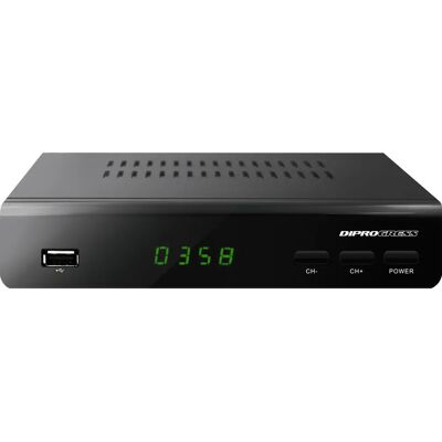 Diprogress DPT203HD TV-Receiver - Full HD DVB-T2 - Universale Fernbedienung Diprogress DPT203HD TV-Receiver - Full HD DVB-T2 - Universale Fernbedienung