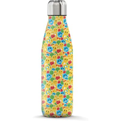 La bouteille en acier - Série Pop Art 500 ml - Sourire - Bouteille - Publicité La bouteille en acier - Série Pop Art 500 ml - Sourire - Bouteille - Publicité