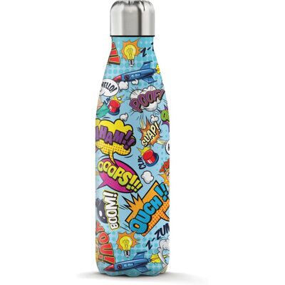 La Bottiglia in Acciaio - Bottiglia termica in acciaio inox 500ml - Multicolore La Bottiglia in Acciaio - Bottiglia termica in acciaio inox 500ml - Multicolore