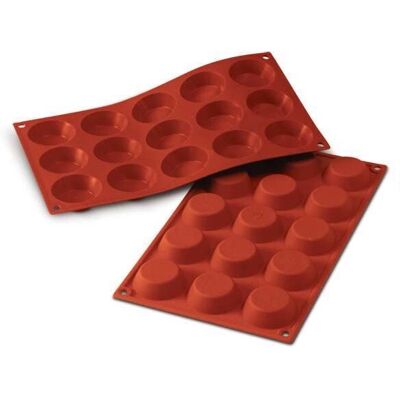Moule à tartelettes en silicone Silikomart SF014 - Moule de cuisson Moule à tartelettes en silicone Silikomart SF014 - Moule de cuisson
