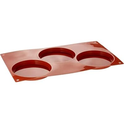 Silikomart Model 20.042.00.0060 Siliconen Mal - Disco - Koekje - 103mm Silikomart Model 20.042.00.0060 Siliconen Mal - Disco - Koekje - 103mm
