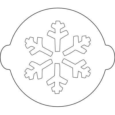 Silikomart - Sneeuwvlok Masker - Koekjes Sjabloon Silikomart - Sneeuwvlok Masker - Koekjes Sjabloon