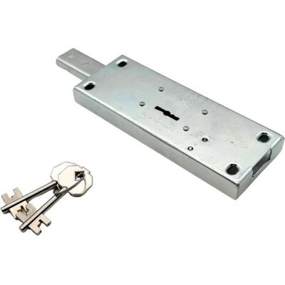 PREFER - Dubbele mandaat schuifdeurslot - 155x56 mm PREFER - Dubbele mandaat schuifdeurslot - 155x56 mm