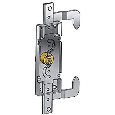 PREFER - Cerradura - Cerradura vertical izquierda con gancho para persianas correderas PREFER - Cerradura - Cerradura vertical izquierda con gancho para persianas correderas