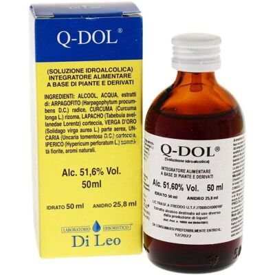 Laboratorio Erboristico Di Leo Q Dol - Supporto alle articolazioni - 50ml Laboratorio Erboristico Di Leo Q Dol - Supporto alle articolazioni - 50ml