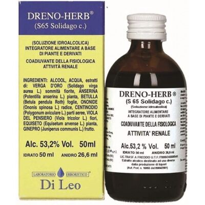 Di Leo Dreno-Herb S65 - Supporto Urinario & Detox Di Leo Dreno-Herb S65 - Supporto Urinario & Detox