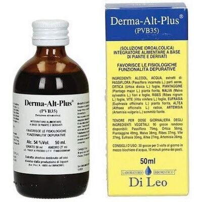 Laboratorio Erboristico Di Leo Derma Alt Plus PVB 50ml - Cura della pelle Laboratorio Erboristico Di Leo Derma Alt Plus PVB 50ml - Cura della pelle