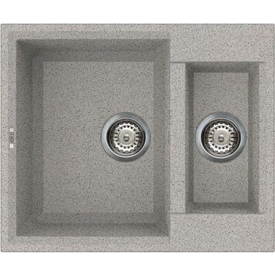 Granitolavelle Elleci Easy 150 - Obdélníková, Cemento, 60x50cm Granitolavelle Elleci Easy 150 - Obdélníková, Cemento, 60x50cm