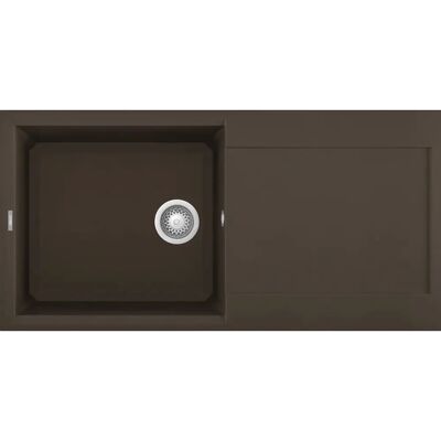 Elleci G78 Espresso Rechteckiger Granitek-Spüle Elleci G78 Espresso Rechteckiger Granitek-Spüle