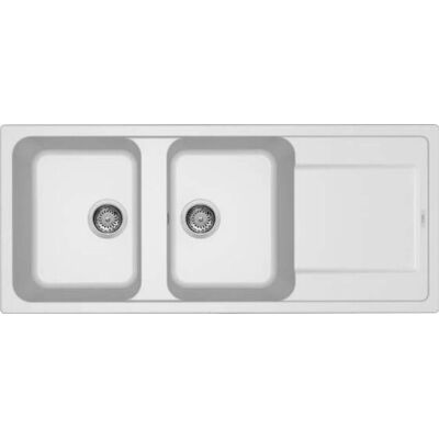 Lavello Cucina Reversibile Elleci LIFE 500 Doppio Boccale Lavello Cucina Reversibile Elleci LIFE 500 Doppio Boccale