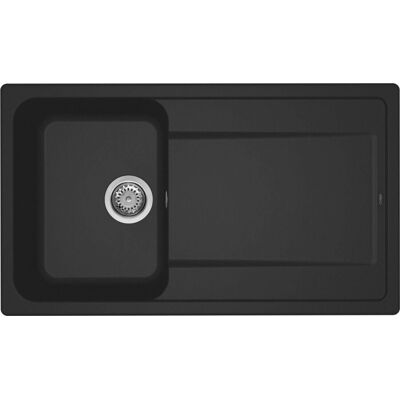 Elleci LIFE 400 - Évier rectangulaire en granit - Réversible, Fabriqué en Italie - Publicité Elleci LIFE 400 - Évier rectangulaire en granit - Réversible, Fabriqué en Italie - Publicité
