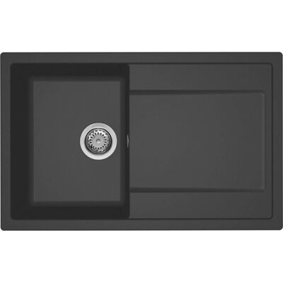 Évier Elleci Life 300 G59 Anthracite - Simple, Granit, Réversible - Publicité Évier Elleci Life 300 G59 Anthracite - Simple, Granit, Réversible - Publicité
